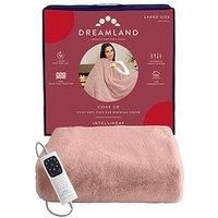 Dreamland COSY UP SILKY SOFT FAUX FUR WARMING THROW PINK 160X120 CM