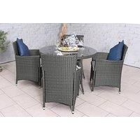 Royalcraft Nevada Grey Garden Rattan Set - 4 Seater Or 6 Seater!