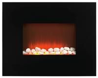 Beldray Pollensa 2kW Electric Wall Hung Fire  Black