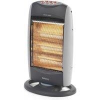 Silvercrest 1200W Electric Halogen Heater, 3 Settings, Oscillation, Low Noise