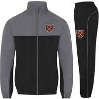 West Ham United FC Boys Tracksuit Jacket & Pants Set Kids OFFICIAL Football Gift