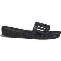 Ladies Black Sandal Women Comfort Slip On Summer Beach Outdoor Party UK Size 3-8