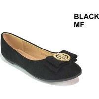 Womens  Ballerina Shoes Ladies Flat Casual Office Work Slip On Pumps UK Size 3-8