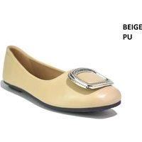 Ladies Black Dolly Ballet Shoes Womens Ballerina Flats Slip On Outdoor Sizes 3-8