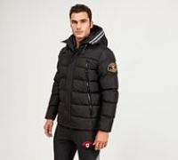 Zavetti Canada Rovenzi Puffer Jacket - Black - Size 2XL