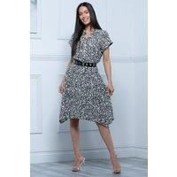 Elle Print Hanky Tunic Dress