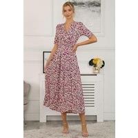 Denise Wrap Maxi Dress