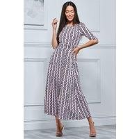 Pauline Sleeved Maxi Dress