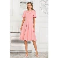 Valery Button Collar Dress