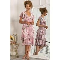 Gabielle Tiered Midi Dress