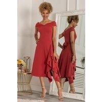 Desiree Frill Fit & Flare Dress