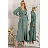 Rashelle Jersey Long Sleeve Maxi Dress