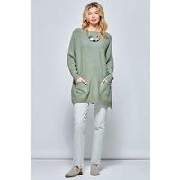 Front Pocket Loose Fit Knit Jumper