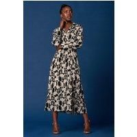 Wrap Detail Shirt Maxi Dress