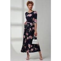 Goldie 3/4 Sleeve Jersey Maxi Dress