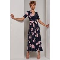 Kenzie Half Sleeve Jersey Maxi Dress