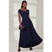Yana Off Shoulder Scuba Maxi Dress