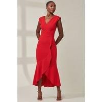 Tara Sleeveless Draped Maxi Dress