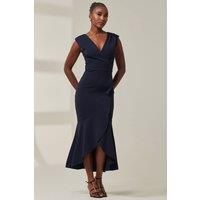 Tara Sleeveless Draped Maxi Dress