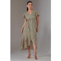 Petite High Low Midaxi Dress