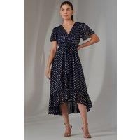 Petite Short Sleeve Midaxi Dress