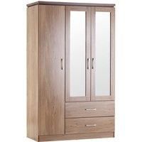 Charles Oak Wardrobe Natural