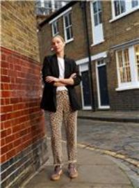 JD WILLIAMS Leopard Co-ord Straight Leg Crop 24