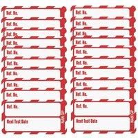 Scafftag Nanotag Inserts (Red) 20 Pack (987YU)
