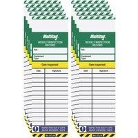 Scafftag Multitag Inserts 10 Pack (451YU)