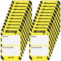 Scafftag Microtag Inserts (Yellow) 20 Pack (746YU)