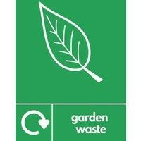 Essentials Garden Waste Recycling Sign 297mm x 210mm (966YU)