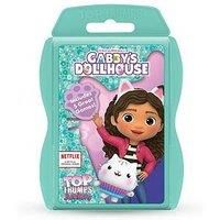 Top Trumps Junior Gabby’s Dollhouse Card Game, Play with Luli-Loo, Carlita, Kitty Fairy and Pandy Paws, Includes 5 extra games from Spot the Difference and Pairs, educational gift for ages 4 plus
