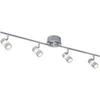 Searchlight 4414CC Bubbles 4 Light LED Adjustable Bathroom Ceiling Spotlight in Polished Chrome