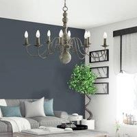 2268-8GY Greythorne 8 Light Chandelier
