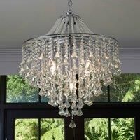 Moon 5 Light Crystal Chandelier