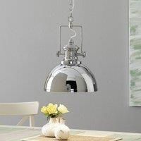 Led Decore 2297CC Chrome Industrial Pendant Ceiling Light