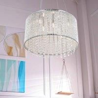 Searchlight 4048-8CC Beatrix 8 Light Ceiling Pendant Light in Chrome