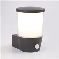 Searchlight Tucson Outdoor Wall Light, Black