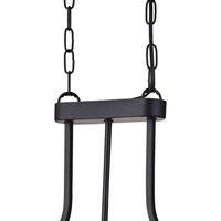 Oval Crystal Bar Pendant Light  Victoria