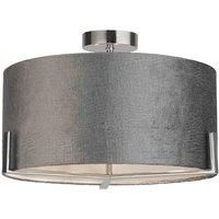 Textured Shade Ceiling Light