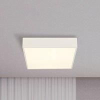 Searchlight Zeus LED bathroom ceiling lamp, white, length 30 cm, metal