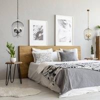 5 Lights Gold Finish Metal Clear Crystal Shower Ceiling Fitting Pendant Light