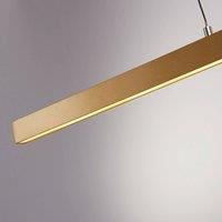 Searchlight 30228GO Layla LED Bar Light, matt gold, CCT