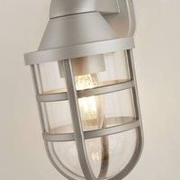 Searchlight Outdoor wall light X Seaside, silver, IP44