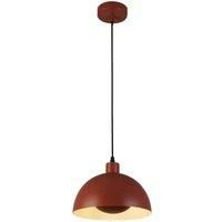 Searchlight Mars hanging luminaire, dark orange, 25 cm, steel