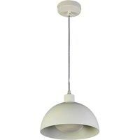 Searchlight Mars hanging luminaire, cream, 25 cm, steel