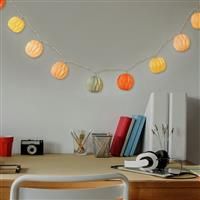 Searchlight Candy 10 Pastel Origami LED String Light