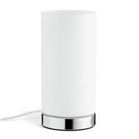 Argos Home Opal Glass Table Lamp - Chrome