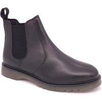 Frank James Men's Naseby Leather Chelsea Boots in Black | Size: 11
