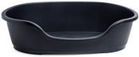 Petface Plastic Dog Bed, 70 cm, Black